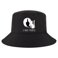 Grumpy Kitten Cats I Dont Like People Cat Cool Comfort Performance Bucket Hat
