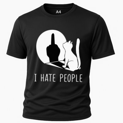 Grumpy Kitten Cats I Dont Like People Cat Performance Shirt