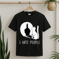 Grumpy Kitten Cats I Dont Like People Cat T-Shirt