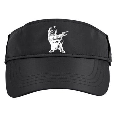 Gunslinger Kitty Cat Gun Cat Adult Drive Performance Visor