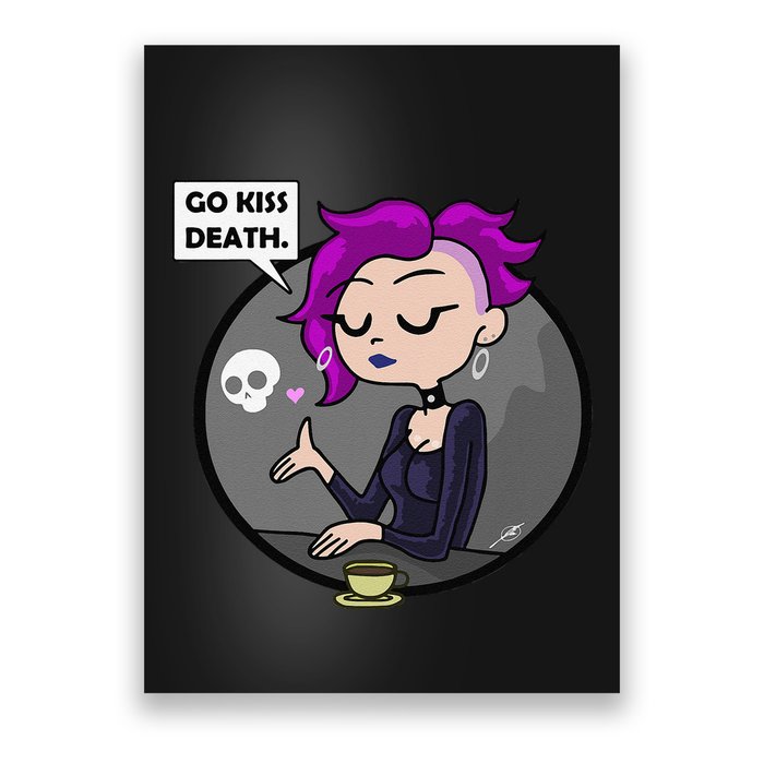 Go Kiss Death Germaine (Foamy The Squirrel) Poster