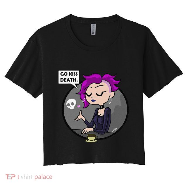 Go Kiss Death Germaine (Foamy The Squirrel) Crop Top