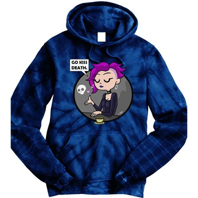 Go Kiss Death Germaine (Foamy The Squirrel) Tie Dye Hoodie