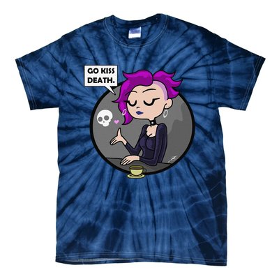 Go Kiss Death Germaine (Foamy The Squirrel) Tie-Dye T-Shirt