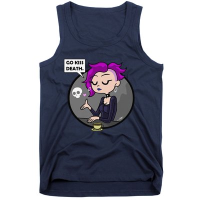 Go Kiss Death Germaine (Foamy The Squirrel) Tank Top