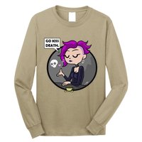 Go Kiss Death Germaine (Foamy The Squirrel) Long Sleeve Shirt