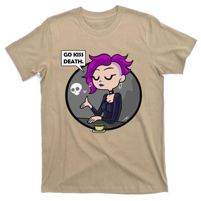 Go Kiss Death Germaine (Foamy The Squirrel) T-Shirt