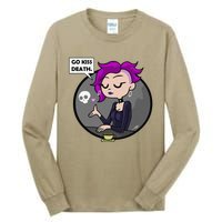 Go Kiss Death Germaine (Foamy The Squirrel) Tall Long Sleeve T-Shirt