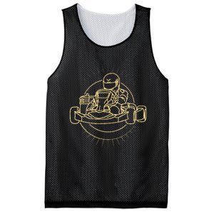 Go Kart Driving Kart Racing Karting Mesh Reversible Basketball Jersey Tank