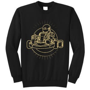 Go Kart Driving Kart Racing Karting Tall Sweatshirt