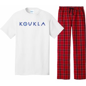 Greek Koukla Evil Eye Greek Pride Greek Woman Girl Greece Pajama Set