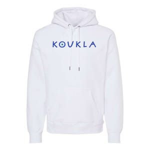 Greek Koukla Evil Eye Greek Pride Greek Woman Girl Greece Premium Hoodie