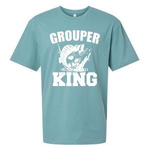 Grouper King Fishing Sueded Cloud Jersey T-Shirt