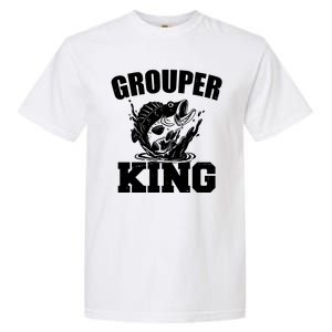 Grouper King Fishing Garment-Dyed Heavyweight T-Shirt