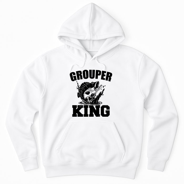 Grouper King Fishing Hoodie