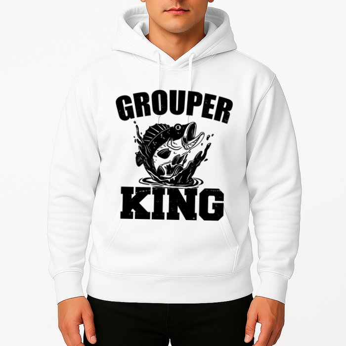Grouper King Fishing Hoodie