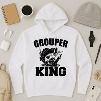 Grouper King Fishing Hoodie