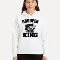 Grouper King Fishing Hoodie