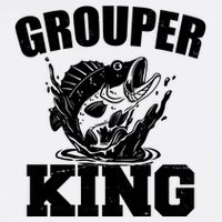 Grouper King Fishing Hoodie