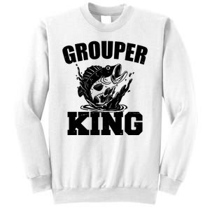 Grouper King Fishing Sweatshirt