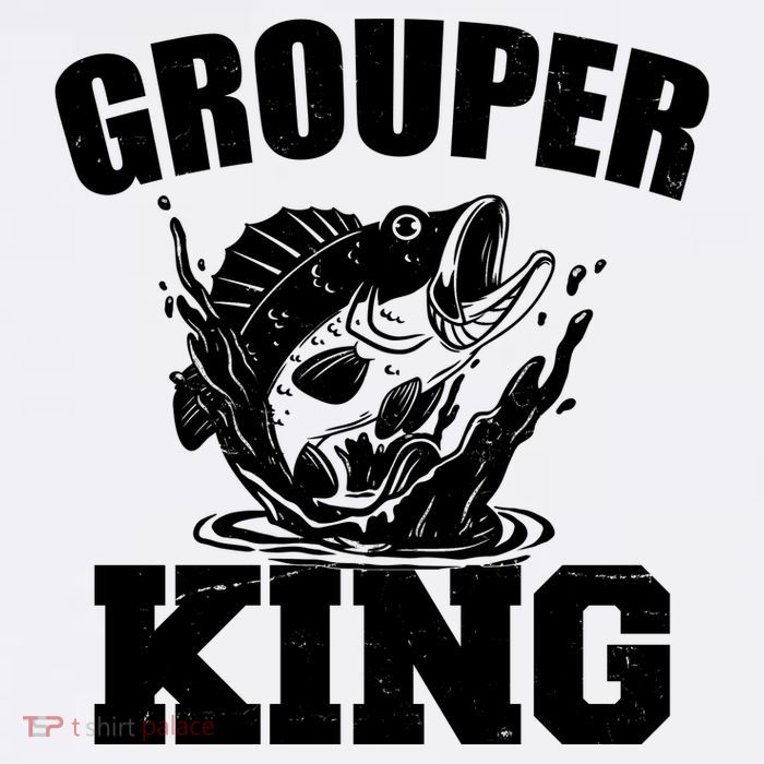 Grouper King Fishing T-Shirt
