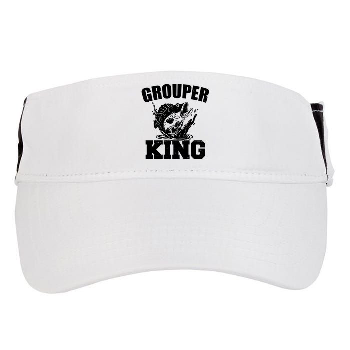 Grouper King Fishing Adult Drive Performance Visor