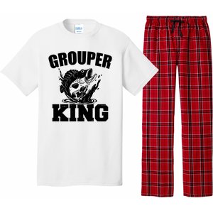 Grouper King Fishing Pajama Set