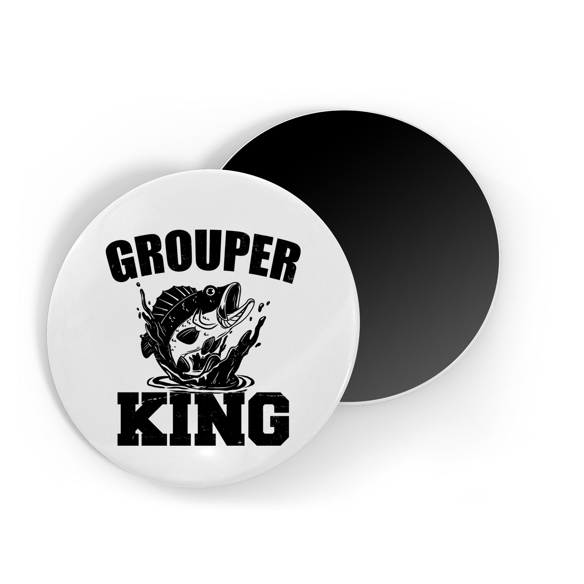 Grouper King Fishing Magnet