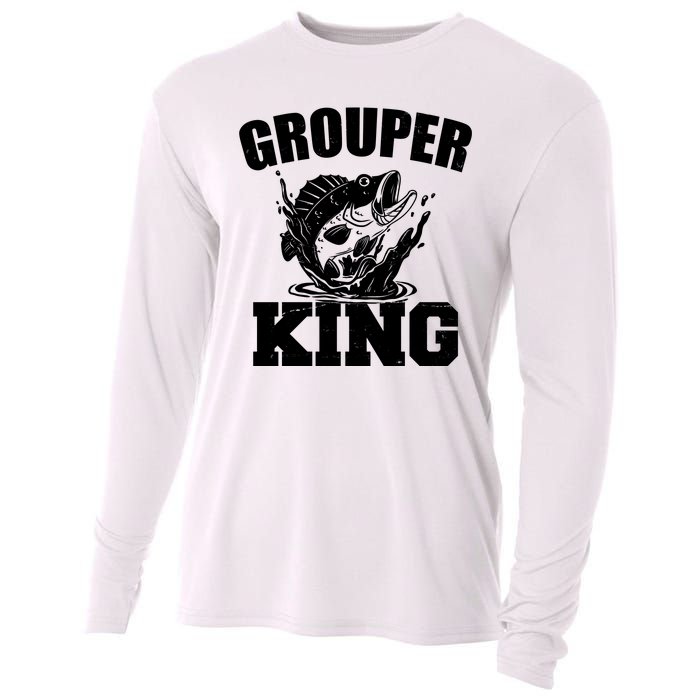 Grouper King Fishing Cooling Performance Long Sleeve Crew