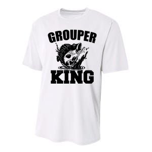 Grouper King Fishing Performance Sprint T-Shirt