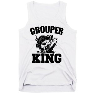 Grouper King Fishing Tank Top