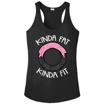 Gym Kinda Fat Fit Workout Fitness Exercise Ladies PosiCharge Competitor Racerback Tank