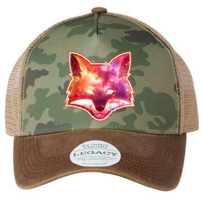 Galaxy Kitsune Fox Legacy Tie Dye Trucker Hat