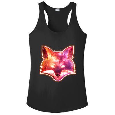 Galaxy Kitsune Fox Ladies PosiCharge Competitor Racerback Tank