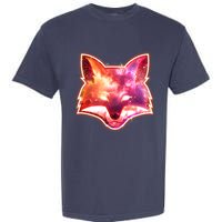 Galaxy Kitsune Fox Garment-Dyed Heavyweight T-Shirt
