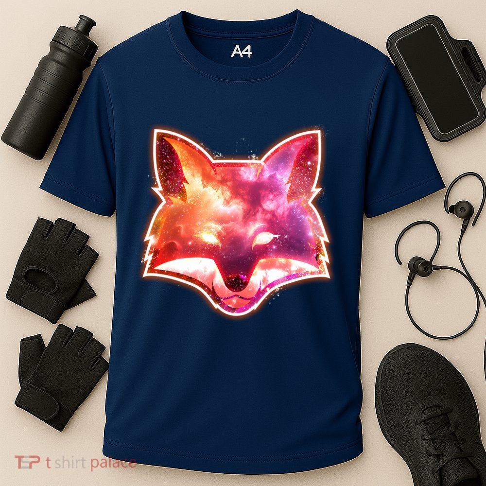 Galaxy Kitsune Fox Performance Shirt