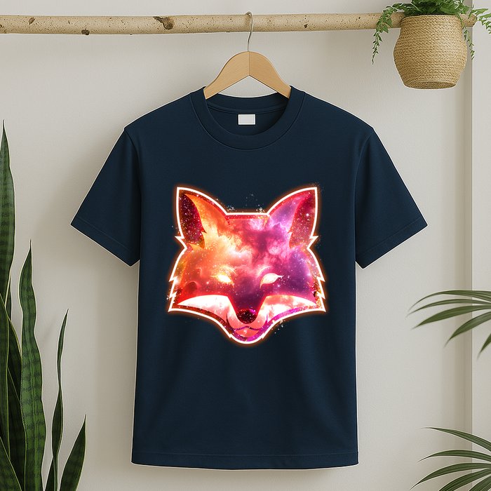 Galaxy Kitsune Fox T-Shirt