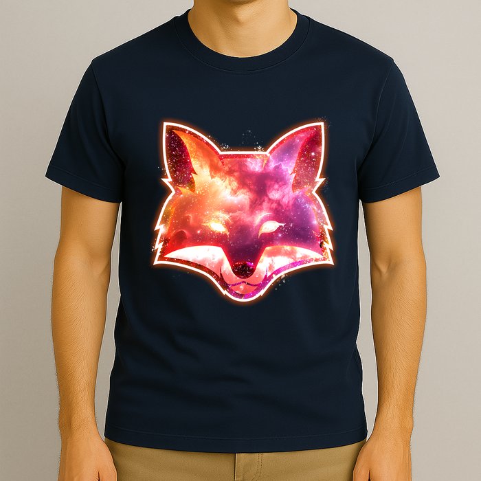 Galaxy Kitsune Fox T-Shirt