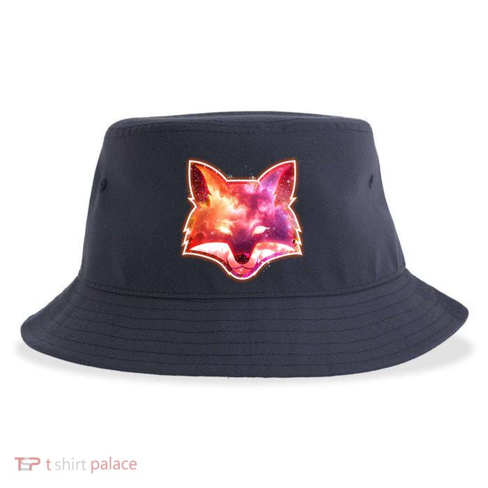 Galaxy Kitsune Fox Sustainable Bucket Hat