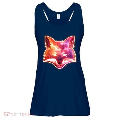 Galaxy Kitsune Fox Ladies Essential Flowy Tank