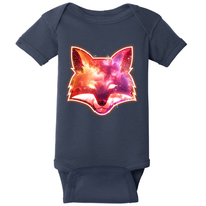 Galaxy Kitsune Fox Baby Bodysuit