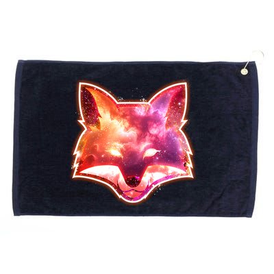 Galaxy Kitsune Fox Grommeted Golf Towel