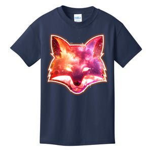 Galaxy Kitsune Fox Kids T-Shirt