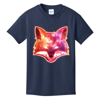 Galaxy Kitsune Fox Kids T-Shirt