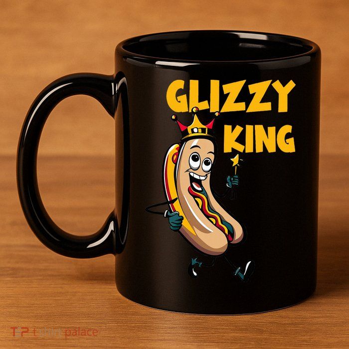 Glizzy King 11oz C Handle Ceramic Mug