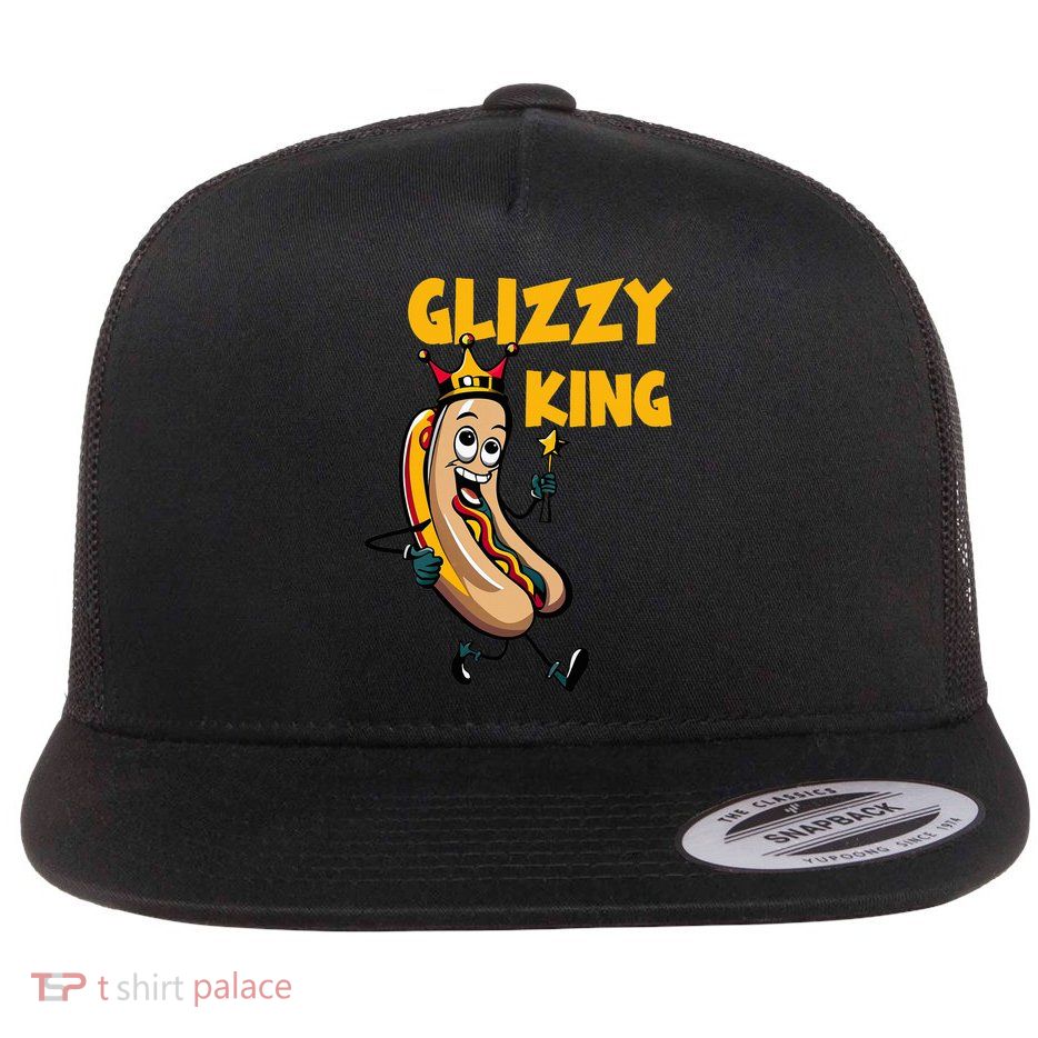 Glizzy King Flat Bill Trucker Hat