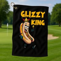Glizzy King Golf Towel