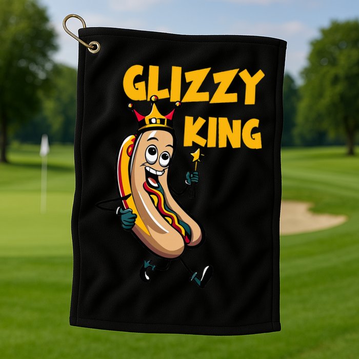 Glizzy King Golf Towel