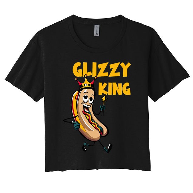 Glizzy King Crop Top