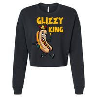 Glizzy King Cropped Pullover Crew